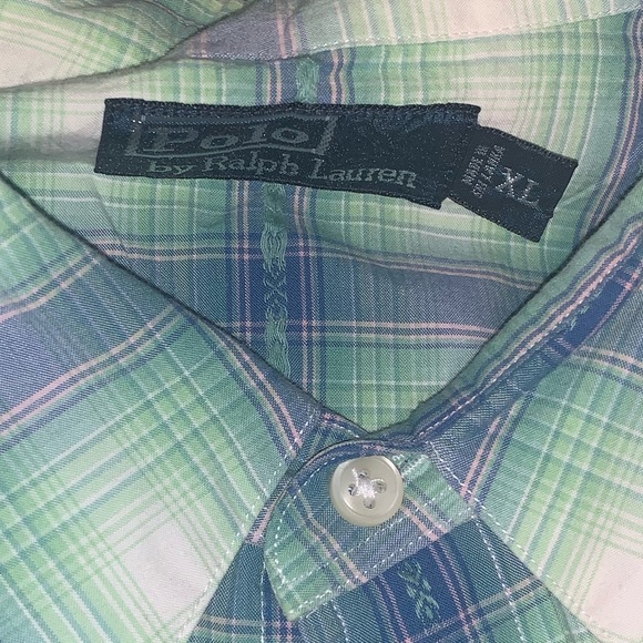 Button up polo Ralph Lauren shirt - Picture 4 of 4